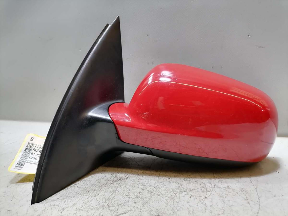 VW Lupo original Au&szlig;enspiegel links LY3D Tornadorot manuell verstellbar Bj.2003